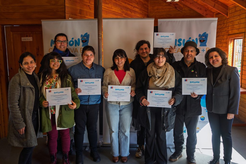 taller misión creativa e+r riñinahue 2025